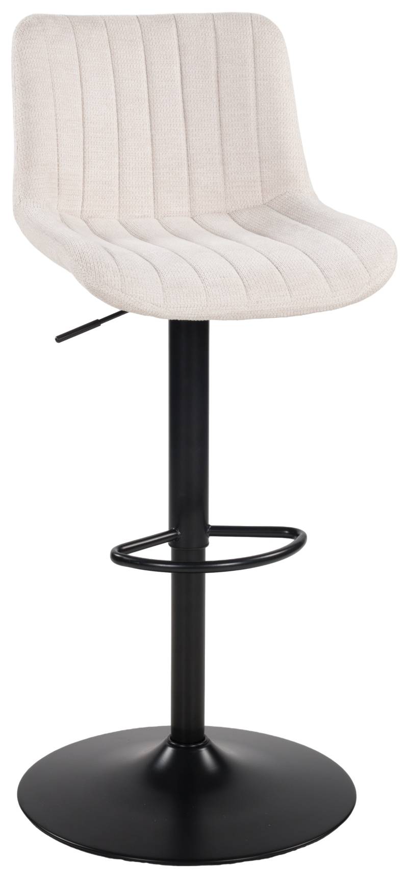 Duo Collection Barhocker KELLY in Webstoff 112 creme von Duo Collection