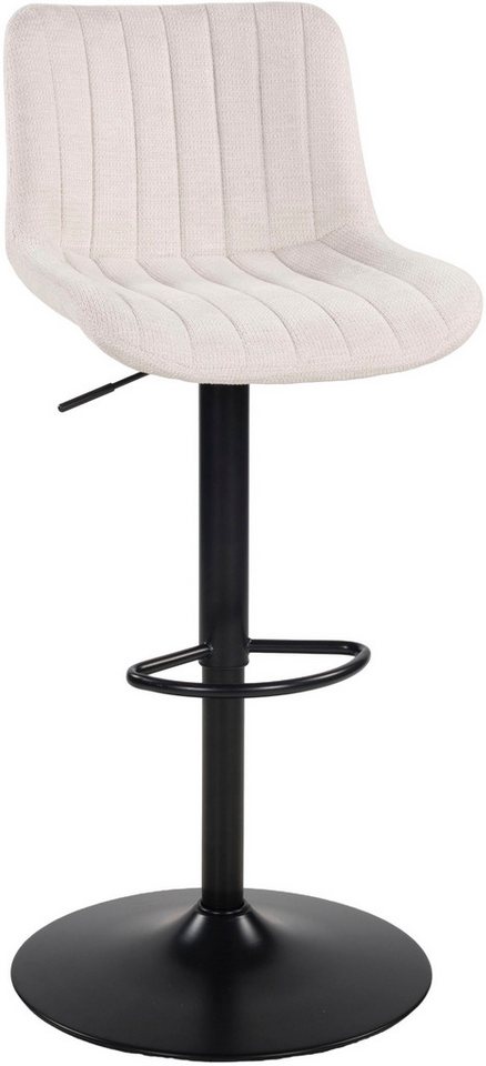Duo Collection Barhocker Kelly (1 St), inkl. Rückenlehne und Fußstütze, höhenverstellbar, 360° drehbar von Duo Collection