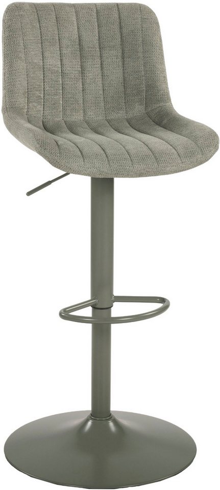 Duo Collection Barhocker Kelly (1 St), inkl. Rückenlehne und Fußstütze, höhenverstellbar, 360° drehbar von Duo Collection