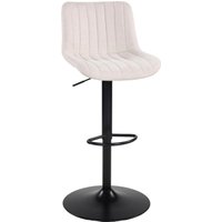 Duo Collection Barhocker "Kelly", (1 St.), inkl. Rückenlehne und Fußstütze, höhenverstellbar, 360 drehbar von Duo Collection