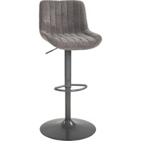 Duo Collection Barhocker "Kelly", (1 St.), inkl. Rückenlehne und Fußstütze, höhenverstellbar, 360 drehbar von Duo Collection