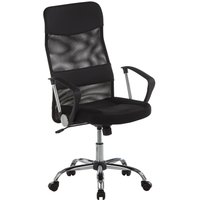 Duo Collection Bürostuhl "Regensburg" () mit verchromten Fußkreuz, Chefsessel von Duo Collection