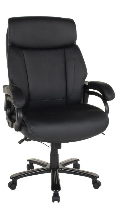 Duo Collection Chefsessel in Kunstleder, Schwarz von Duo Collection