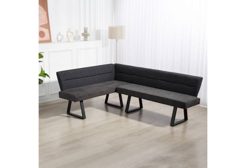 Duo Collection Eckbank Alena (1-St), beidseitig montierbar, Taschenfederkern von Duo Collection