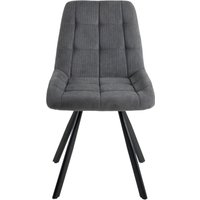 Duo Collection Esszimmerstuhl "Elli Esszimmerstuhl, 4er-Set", (Set), 4 St., Cord, robuster Kord Bezug, gesteppte Polsterung, bis 110 kg belastbar von Duo Collection