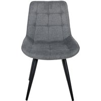Duo Collection Esszimmerstuhl "Iris Esszimmerstuhl, 4er-Set", (Set), 4 St., Webstoff, robuster Stoffbezug, gesteppte Polsterung, bis 110 kg belastbar von Duo Collection