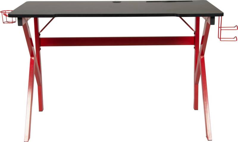 Duo Collection Gamingtisch Game Rocker GT11, Schreibtisch, modernes Design, inkl. Getränke- und Kopfhörerhalterung von Duo Collection