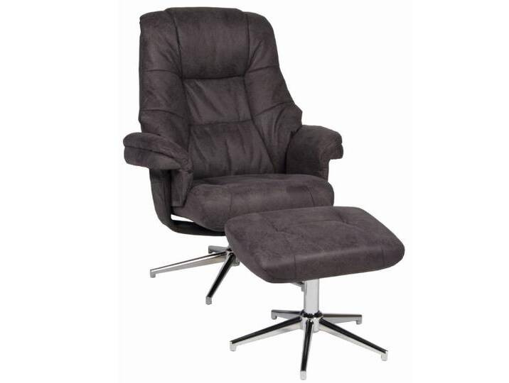 Duo Collection Relaxliege Relax Chair mit Hocker BURNABY, grau Duo Collection Relaxliege Relax Chair mit Hocker BURNABY, grau von Duo-Collection