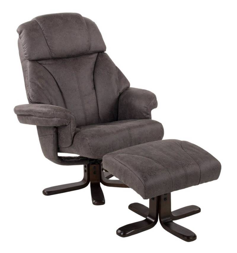 Duo Collection Relaxsessel Fernsehsessel Yukon, mit Hocker, mit Relaxfunktion, 360° drehbar von Duo Collection