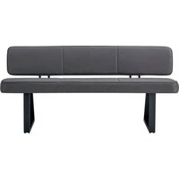 Duo Collection Sitzbank "Tara Bank mit Rückenlehne", Hochwertiger Mikrofaserbezug, mit Federkern, bis 260 kg belastbar von Duo Collection