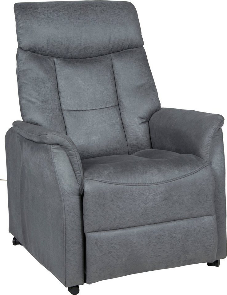 Duo Collection TV-Sessel Sorrent mit regulierbarer Sitzheizung, elektrischer Aufstehhilfe, Relaxfunktion und Taschenfederkern mit Stahlwellenunterfederung von Duo Collection