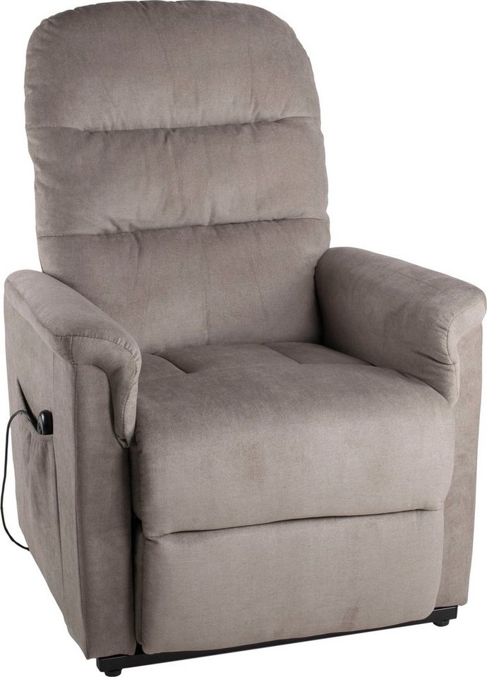 Duo Collection TV-Sessel Whitehorse XXL bis 150 kg belastbar, mit elektrischer Aufstehhilfe, Relaxfunktion und Taschenfederkern mit Stahlwellenunterfederung von Duo Collection