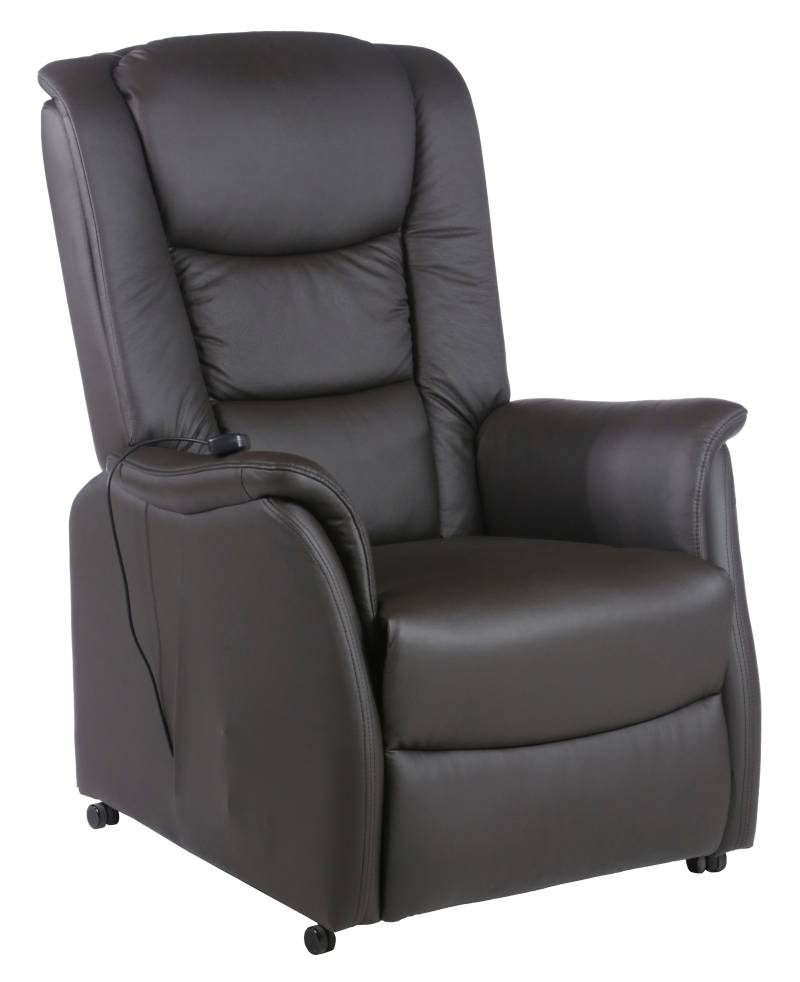 Duo Collection TV-Sessel Ponza in Leder schokolade inkl. Motor von Duo Collection