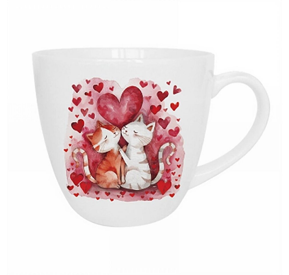 Duo-Gift Tasse Romantische Duo Tasse Loving Cats 420 ml, Duo vintage Duo-Gift Tasse Romantische Duo Tasse Loving Cats 420 ml, Duo vintage von Duo-Gift