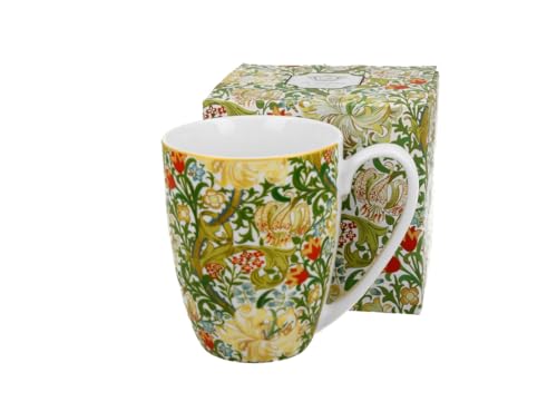 DUO ART GALLERY klassischer Becher 360 ml GOLDEN LILLY New Bone China Porzellan DUO ART GALLERY klassischer Becher 360 ml GOLDEN LILLY New Bone China Porzellan von Duo