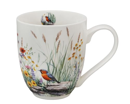 DUO Flowers Classic XXL Becher 1000 ml JULY, New Bone China Porzellan DUO Flowers Classic XXL Becher 1000 ml JULY, New Bone China Porzellan von Duo