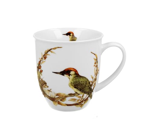 DUO World of Birds Becher 400 ml EUROPEAN GREEN WOODPECKER New Bone China Porzellan DUO World of Birds Becher 400 ml EUROPEAN GREEN WOODPECKER New Bone China Porzellan von Duo