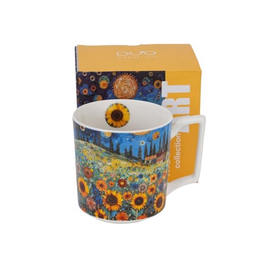 Duo Becher MODERN Sunflower Field – 0,45l von Duo