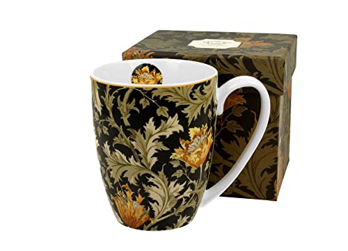 Duo Collection Art Gallery by William Morris Classic Mug 380 ml Chrysanthemum made from New Bone China Porcelain in Gift Box, Classic Mug, Coffee and Tea Mug von Duo