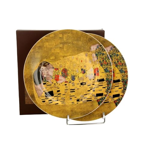 Duo Kuchenteller 2er-Set Klimt The Kiss - 19cm von Duo
