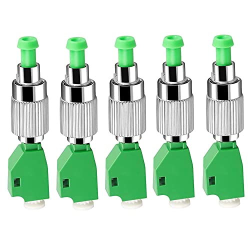 Duogalia FC/APC-Stecker auf LC/APC-Buchse, Singlemode, 9/125um, Hybrid-Glasfaser-Adapter, FC-Anschluss von Duogalia