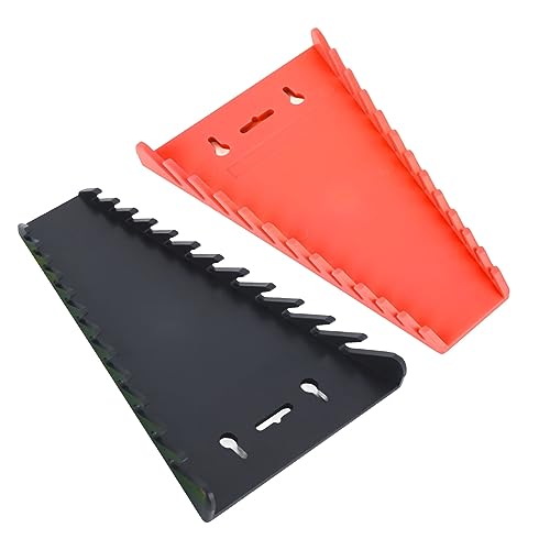 2 Packungen Magnetischer Schraubenschlüssel-Organizer, ABS, Platzsparendes Gestell für 6 Bis 24 Mm von Duokon