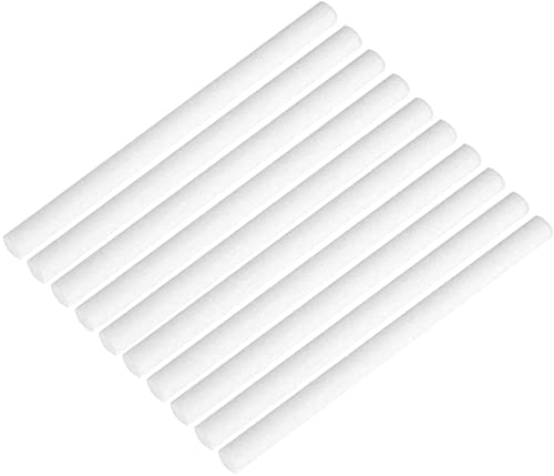 20 Stück Befeuchter Luftbefeuchter Filter Ersatzteil Sticks Wick Ersatz Mini Personal USB Ersatzschwämme Refill Stick Luftbefeuchter Diffusor Cotton Sticks von Duokon