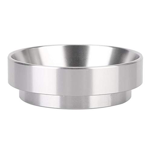 Duokon 58mm Silber aluminiumlegierung universal Kaffee magnetdosierring kaffeemaschine zubehör brauen Kaffee manipulationspulver Espresso Werkzeug von Duokon