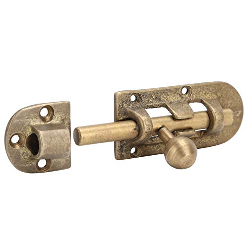 Bronze Türschlösser, Vintage Messing Türriegel Antike Tür Fensterriegel Schnalle Schiebeschloss Hardware Beschläge für Türen oder Innentürriegel von Duokon