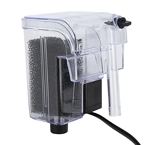 Duokon Fischtanks Filterpumpen, Wasserfall Hängend Externer Filter Aquarium Multifunktions-Hängefilter für Aquarium Ökologische Tanks EU-Stecker 220V von Duokon