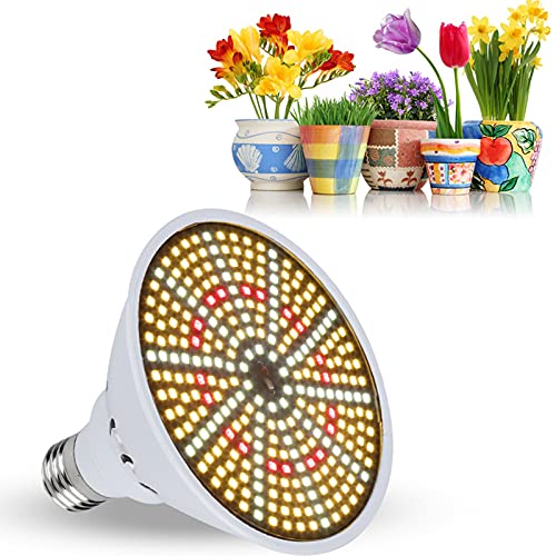 Duokon Grow Light Pflanzenlampen, E27 10W 290LED Chip Plants Growing Light mit 660nm Rotlicht für Garden Greenhouse Hydroponics 85V - 265V von Duokon