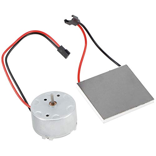 Kaminventilator Motor und Stromerzeugung Blatt/Kaminventilator Zubehör, Kaminventilator-Generator-Blatt Elektrischer Generator-Motor-Zubehör-Set für Wärmebetriebene Ofenventilator Holz/Holzbrenner von Duokon