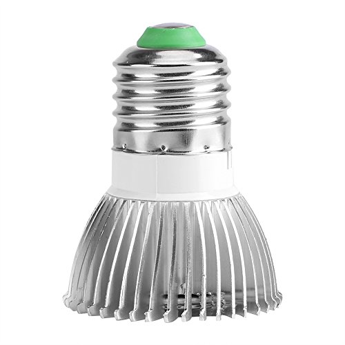 Duokon LED-Wachstumslichter für Zimmerpflanzen Vollspektrum E27 / E14 / GU10 85-265 V 18 W 18 LED-Wachstumslicht Blumenpflanze Hydroponic Growth Bulb(E27) von Duokon