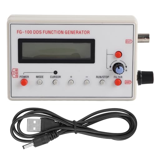 Signalgenerator, FG100 DDS FG 100 DDS Funktionsgenerator Signalgenerator Signalquelle Generator Meter Sinuswellenfrequenz 1Hz 500kHz Zähler von Duokon