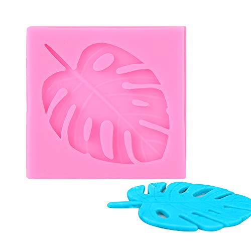 Blätter Silikonform Fondant, 3D Dekorative Silikonformen, Schokolade Süßigkeiten Backform, Für Seifenherstellung Formen Zum Selbermachen Süßigkeiten Jelly Schokolade Fondant Kuchen Dekoration von Duokon