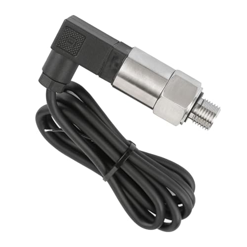 Edelstahl Druckwandler, Drucksensor Silizium Drucktransmitter Sensor Wasserdurchflusssensor 4-20mA Ausgang G1/4" für Wasser Gas Öl (0-0,2 MPA) von Duokon