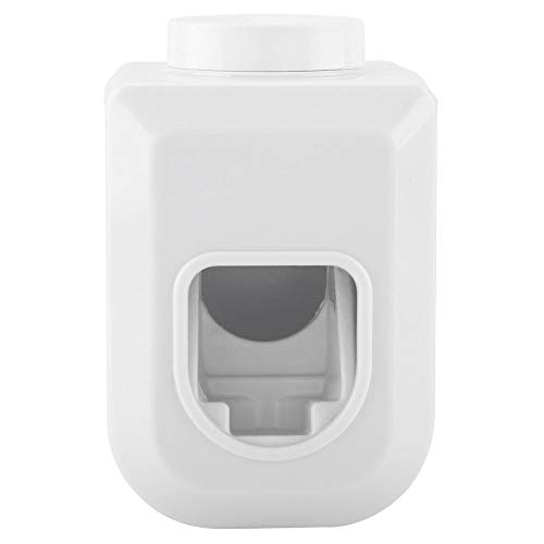 Spender für Wand-Zahnpasta Badezimmer Home Support Zahnpasta Nudelsaftpresse Automatische Badezimmer Toiletten Familie (Weiß) von Duokon