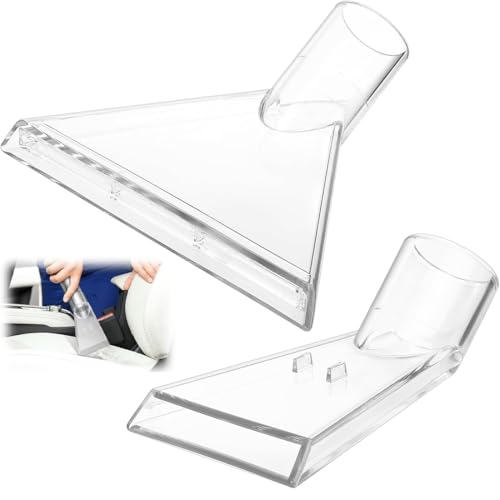 Duoleimi 2 Stück Sprühextraktionsdüse Nasssauger Aufsatz - Staubsauger Polsterdüse & Quilting Nozzle - Multifunktionales Vacuum Aufsatz Zubehör für Sofa, Teppich & Auto (38mm—45mm) von Duoleimi