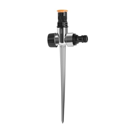 Duoleimi 2-teiliger Sprenger Garten, Kreisregner & Rasensprenger kleine Fläche, Sprinkler mit 0-360° Bewässerung, verstellbare Runddüse für Rasenbewässerung & Regner Bewässerung im Freien Duoleimi 2-teiliger Sprenger Garten, Kreisregner & Rasensprenger kleine Fläche, Sprinkler mit 0-360° Bewässerung, verstellbare Runddüse für Rasenbewässerung & Regner Bewässerung im Freien von Duoleimi