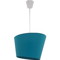 Hängelampe Petrol Stoff Ø35cm Design Esstisch von Duolla