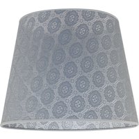 Konischer Lampenschirm Grau Hängelampe E27 Textil Konischer Lampenschirm Grau Hängelampe E27 Textil von Duolla