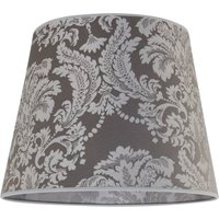 Lampenschirm Stoff Silber Muster E27 Pendelleuchte Lampenschirm Stoff Silber Muster E27 Pendelleuchte von Duolla