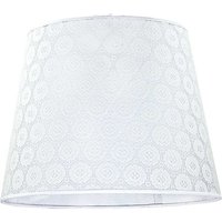 Textil Lampenschirm Weiß gehäkelt Pendelleuchte Textil Lampenschirm Weiß gehäkelt Pendelleuchte von Duolla