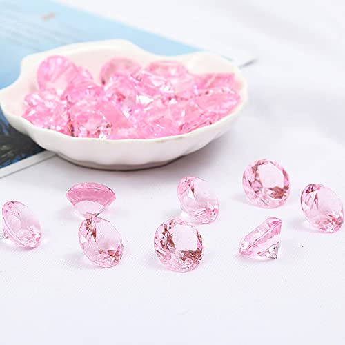 120 Stück Acryl Diamanten Dekosteine,Acryl Diamant Edelsteine Streudeko Tischdeko Acrylschmuck für Hochzeit Geburtstag Weihnachten Party Vasenfüller Piratenparty Schatzsuche Dekoration,Hell-Pink 120 Stück Acryl Diamanten Dekosteine,Acryl Diamant Edelsteine Streudeko Tischdeko Acrylschmuck für Hochzeit Geburtstag Weihnachten Party Vasenfüller Piratenparty Schatzsuche Dekoration,Hell-Pink von Duories