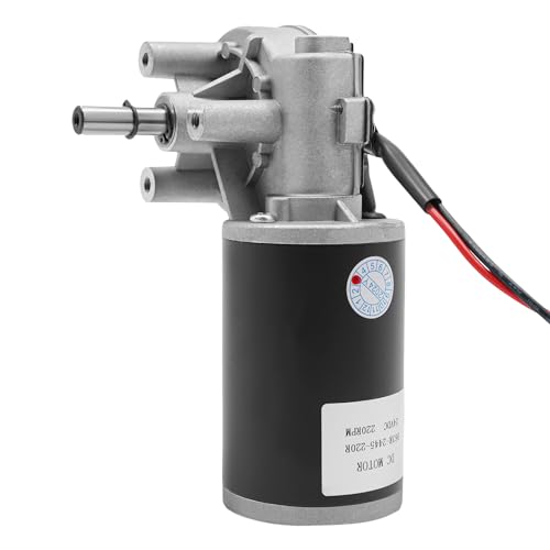 24V DC Getriebemotor, 45W Gleichstrommotor Hohen Drehmoment Getriebemotor links Draht Vorschubmotor, 220RPM von Duoruameng