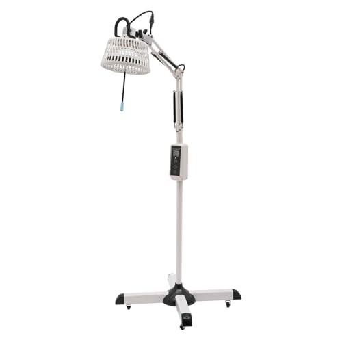 Duoruameng 300W TDP Lampe Infrarotlampe, Rotlichtlampe mit Ständer, 30/60/90 Min Timer Wärmelampe Rotlichttherapielampe für Schmerzlinderung und Muskelentspannung Duoruameng 300W TDP Lampe Infrarotlampe, Rotlichtlampe mit Ständer, 30/60/90 Min Timer Wärmelampe Rotlichttherapielampe für Schmerzlinderung und Muskelentspannung von Duoruameng