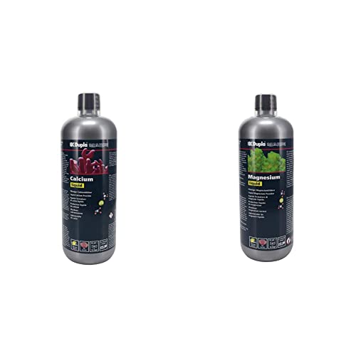 Dupla Marin Calcium Liquid Kalziumlösung, 1.000 ml & Magnesium Liquid Lösung, 1 l (1er Pack) von Dupla Marin