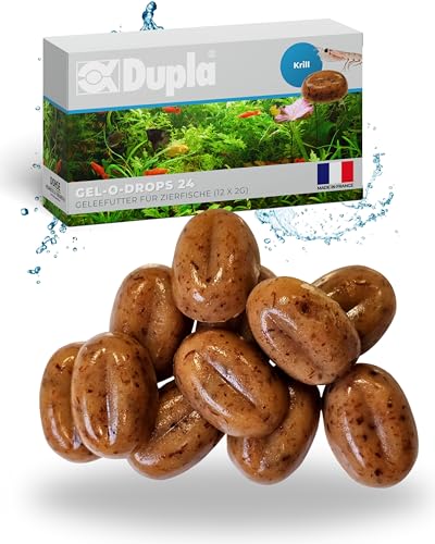 Dupla Gel-O-Drops Krill I 12 x 2 g I Geleefischfutter mit reichhaltigem Krill I leicht dosierbares Zierfischfutter I nährstoffreiches Aquarienfutter I ungekühlt aufbewahrbar Dupla Gel-O-Drops Krill I 12 x 2 g I Geleefischfutter mit reichhaltigem Krill I leicht dosierbares Zierfischfutter I nährstoffreiches Aquarienfutter I ungekühlt aufbewahrbar von Dupla