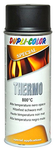 Dupli Color 401052 Thermo Lack Spray, 800 Grad Celsius, 400 ml, schwarz matt von DUPLI-COLOR