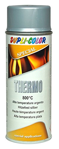 Dupli Color 401069 Thermo Lack Spray, 800 Grad Celsius, 400 ml, Silber von DUPLI-COLOR